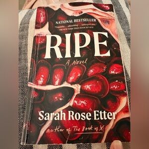 Ripe by Sarah Rose Etter - Red & Black Book Cover